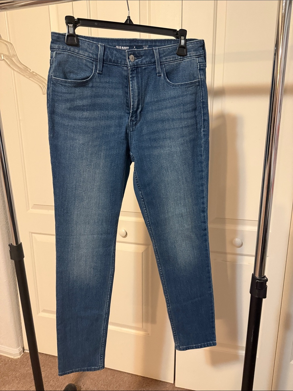 Old Navy Women's Dark Blue Skinny Jeans